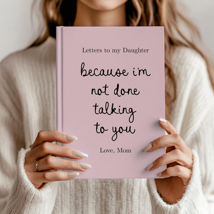 Letters to My Daughter Grief Journal, Personalized Loss of Daughter Gift, Custom Child Loss Memorial Notebook Keepsake In Loving Memory