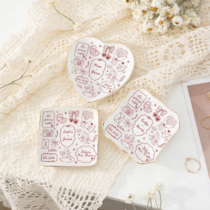 Personalized Wedding Ring Dish, Future Bride Jewelry Dish, Bride To Be Gift, Future Mrs Gift, Married Keepsake for Newlyweds, Anniversary