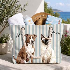 Beachside Barkers - Personalized Custom Beach Bag