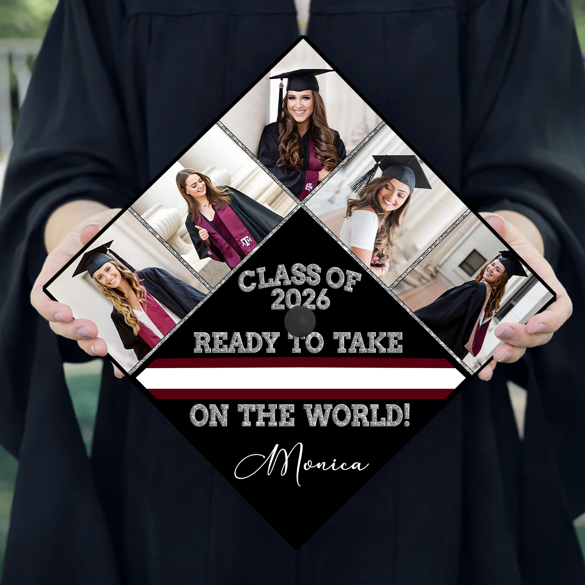 Ready To Take The World Graduation Cap Topper 3_388e1598-3570-486e-a891-5333ae3831c9.png