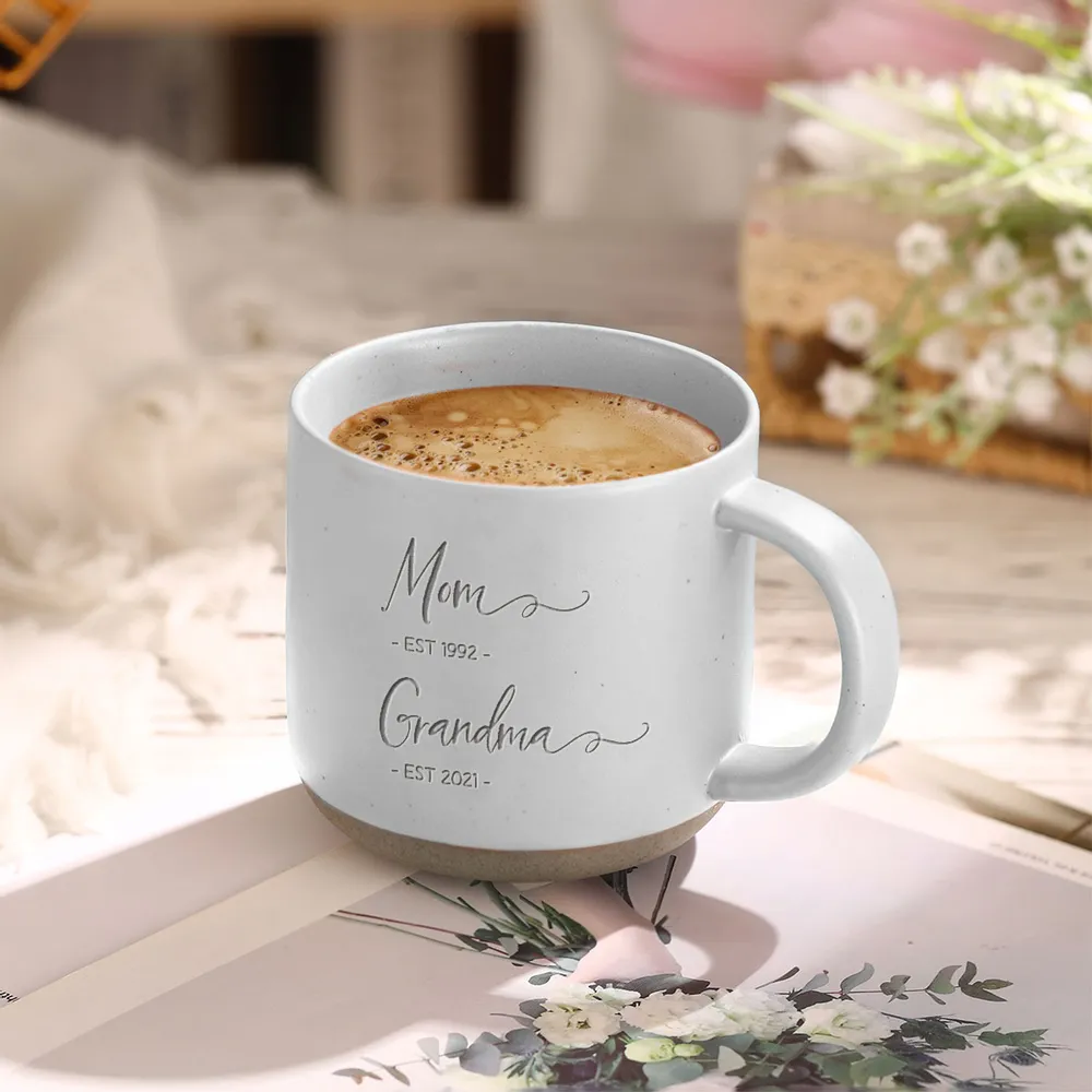 Mom Grandma Great Grandma - Personalized Ceramic Coffee Mug - Mother's Day, Birthday Gift For Mom, Grandma, Great Grandma