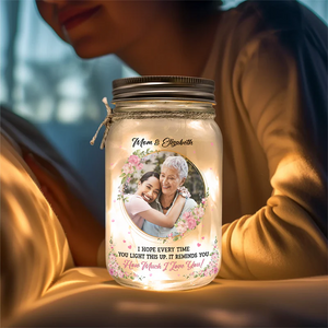 Mom How Much We Love You - Personalized Mason Jar Light - Gift For Mom, Mother's Day, Birthday Gift