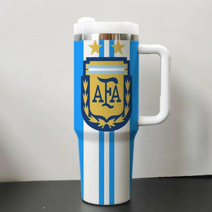 2026 World Cup National Team Travel Mug, 40oz Stainless Tumblr Car Mug,Steel Soccer Tumbler for Fans