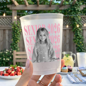 Custom Vintage Childhood Photo Graduation Gift Party - Personalized Cups