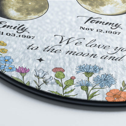 Mommy's Universe - Personalized Stained Glass Suncatcher - Gift For Mom, Mother's Day, Birthday Gift