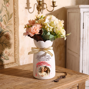 Love Between Mother & Daughters Personalized Flower Vase