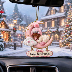 Baby's 1st Christmas Acrylic Ornament - Custom Christmas Gifts