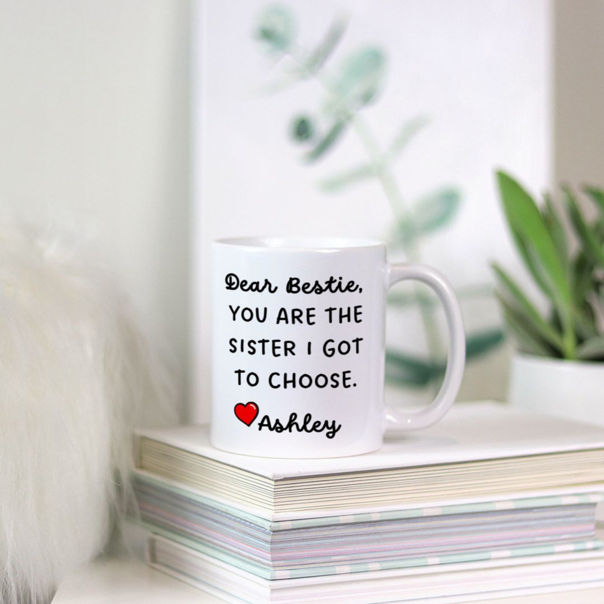 Soul Sister Best Friend Gift, Custom Bestie Mug, Personalized Best Friend Gift, Friendship mug, Friend Birthday, Long Distance