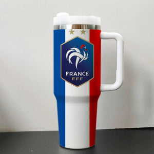 2026 World Cup National Team Travel Mug, 40oz Stainless Tumblr Car Mug,Steel Soccer Tumbler for Fans