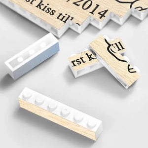 Annoying Each Other For Years - Personalized Building Block Puzzle - Anniversary Gift, Valentine's Day Gift For Couple