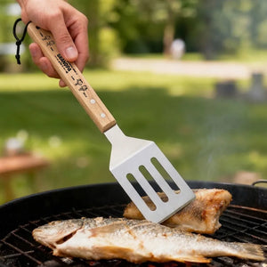 Everything Tastes Better When Dad Grills It - Personalized Grill Spatula - Gift For Father, Gift For Grandpa, Father's Day Gift