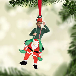 Custom Photo Ornament, Christmas Ornament, Acrylic Ornament, Baby Photo Ornament, Christmas Tree Hanger, Family Photo Ornament, Xmas Decor