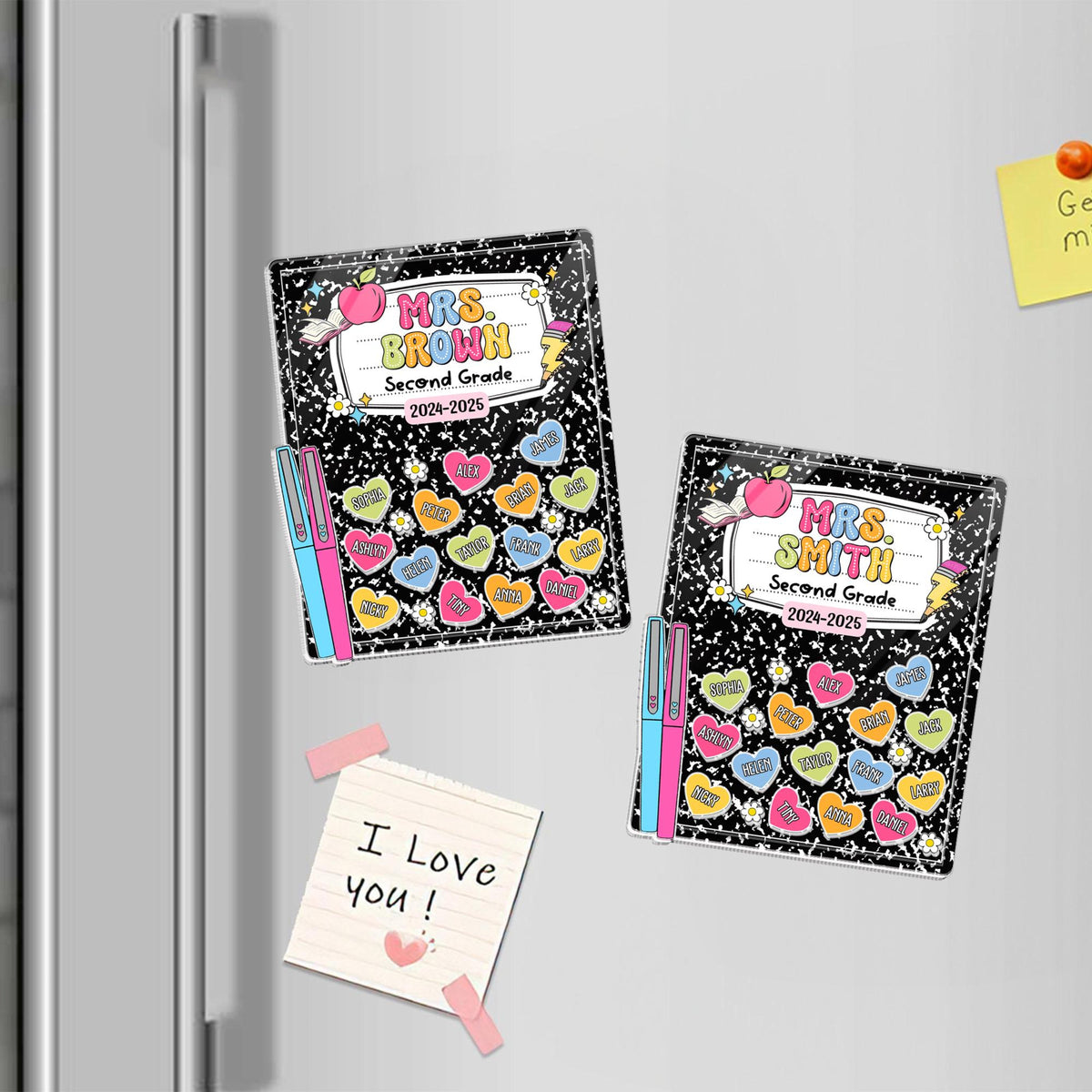 Teacher Appreciation Gifts, Custom Teacher Shaker Magnet, Teacher Gifts From Student, Thank You Gift For Teacher, Preschool Teacher Magnet