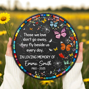 Memorial Garden Stone Personalized Memorial Gift, Memorial Garden Slate Grave Marker,Mom Loss Memorial Gardening Gift Loss of Loved One Gift