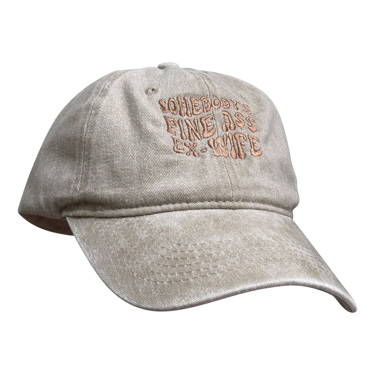 Customized EMBROIDERED Funny Divorce Hat, Somebody's Fine Ass Ex Wife Women's SnapBack Trucker Hat -Divorce Gift, Funny Divorce Gift For Her