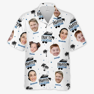 Summer Family Vacation - Personalized Hawaiian Shirt - Gift For Family