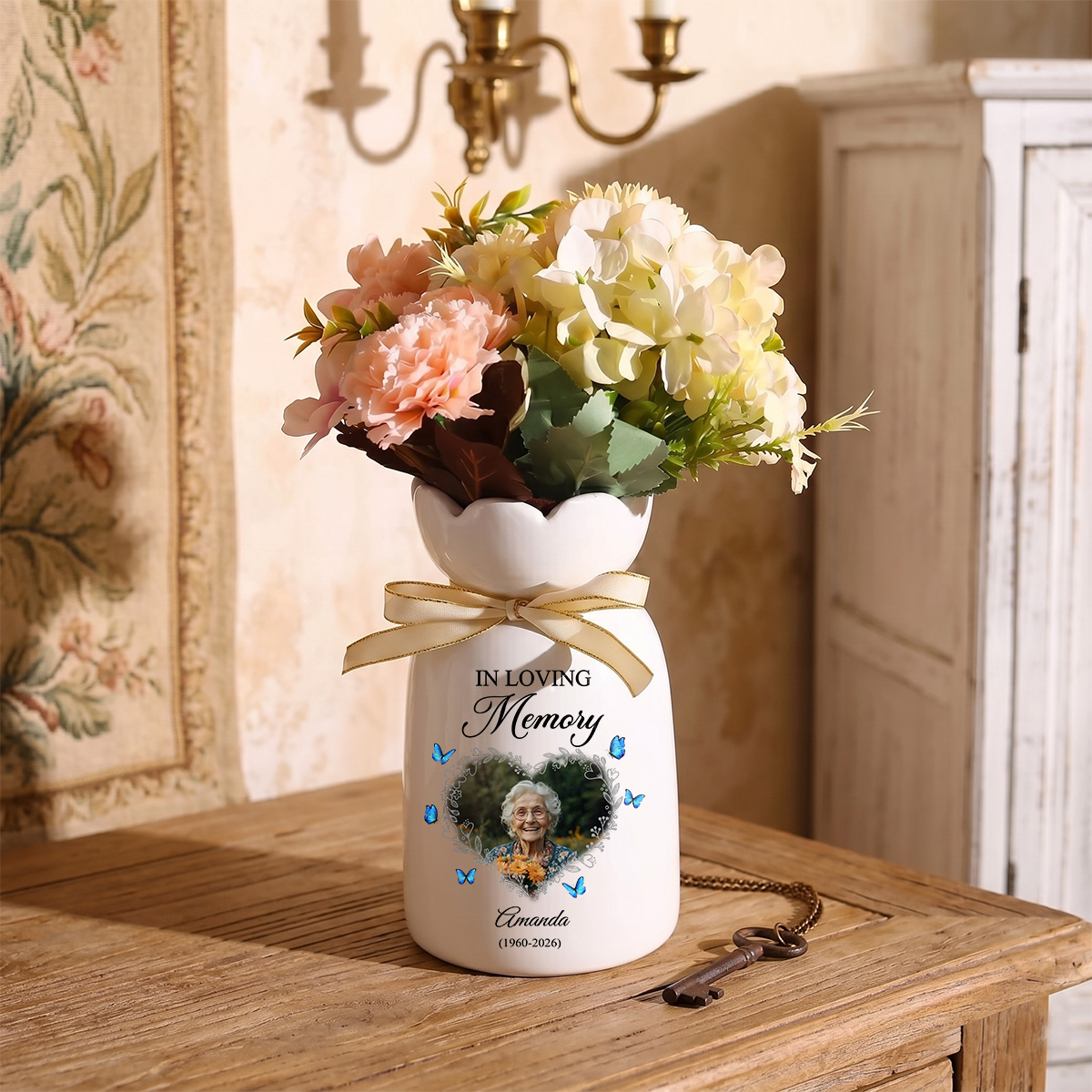 Memorial Photo - Personalized Ribbon Tie Flower Vase 3_65b19c47-ea29-4db9-b88b-d4472f61b2eb.png