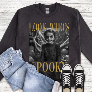 Custom Photo Look Who's Ready To Haunt Comfort Shirt Family Halloween Gift