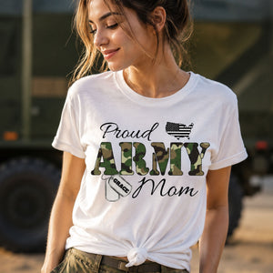 Proud Army Family of - Personalized T-Shirt