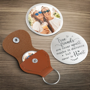 True Friends Are Never Apart - Personalized Pocket Hug - Gift For Bestie, Friend, Soul Sister