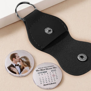 When Our Hearts Became One - Personalized Pocket Hug - Anniversary Gift, Wedding Gift For Couple