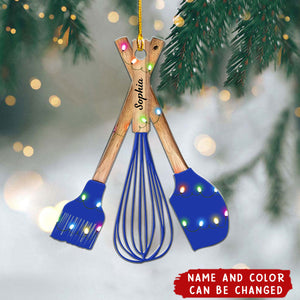 Personalized Baking Mixer Ornament, Baking Ornament For Christmas, Christmas Tree Baking Ornament, Gift For Chef