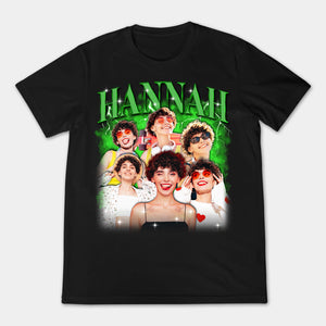 Custom Photo & Text Rap Tee Shirts - Personalized Vintage Graphic T-Shirts With Your Pictures