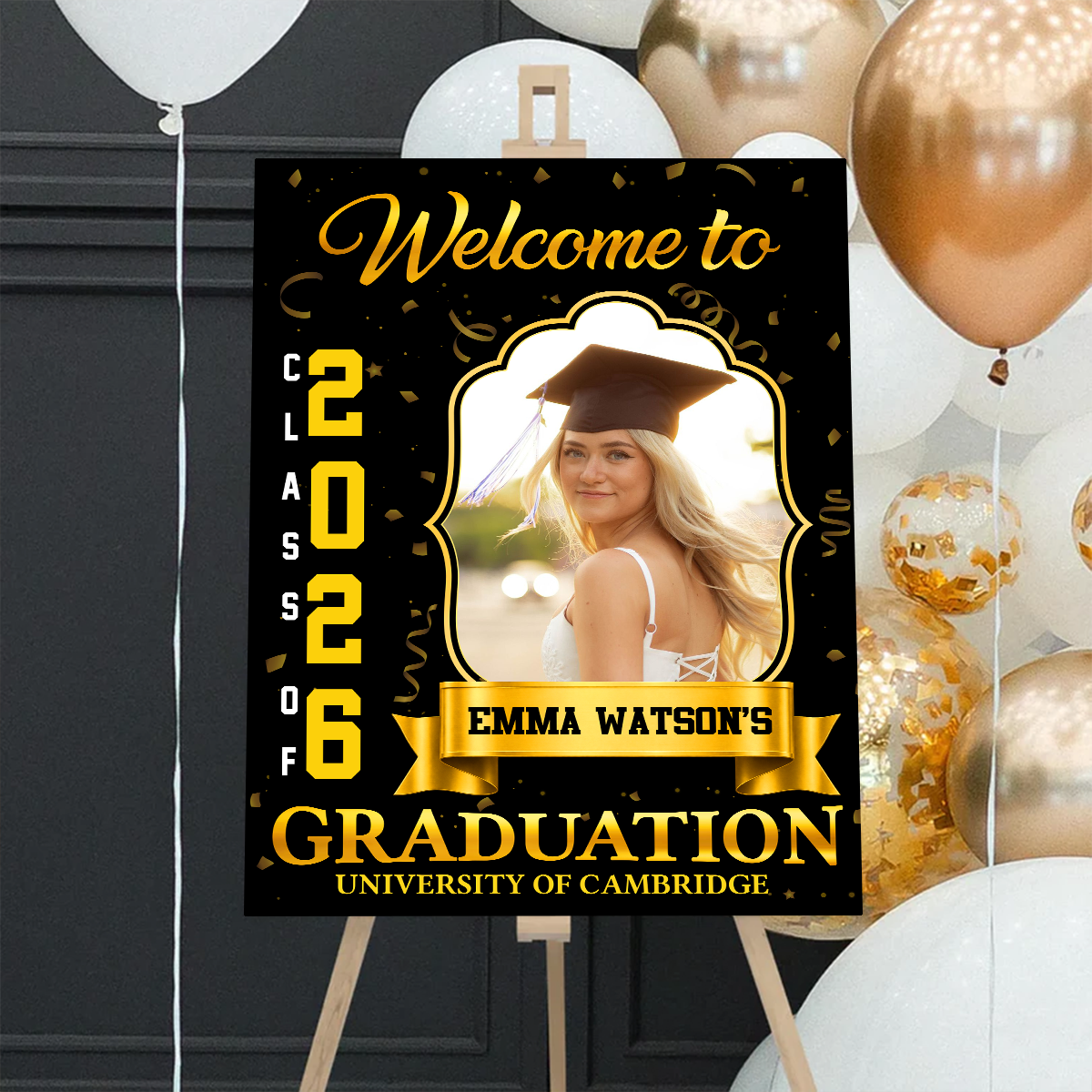 Class Of 2026 Gold Graduation Personalized Welcome Sign 3_77417a72-53fc-44f0-9910-bfe71e40d4f5.png