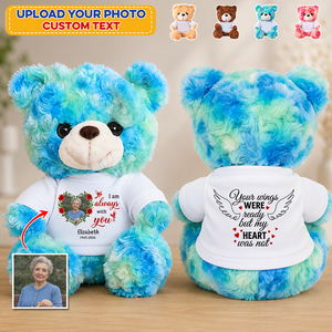 I Am Always With You Cardinal - Memorial Personalized Teddy Bear