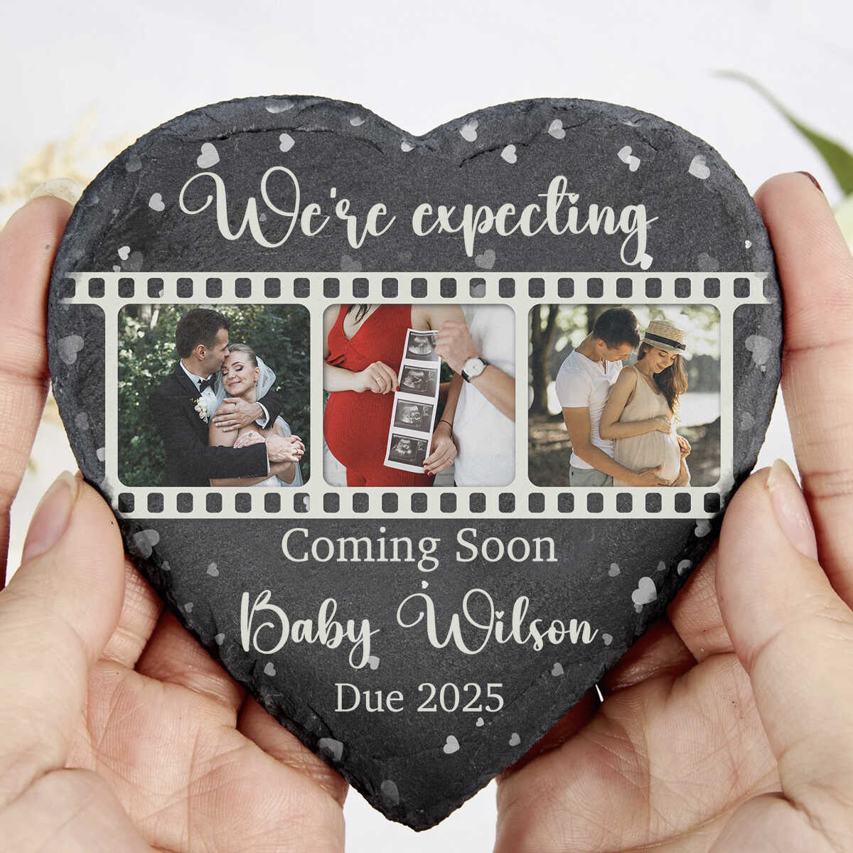 We're Expecting For A Baby - Personalized Garden Stone - Gift For New Mom, Mother's Day Gift