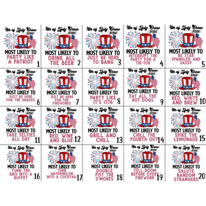 Funny 4th of July Shirts, Most Likely To Fourth of July TShirts, Family Matching Independence Day Tees, Patriotic Friends Group Shirts