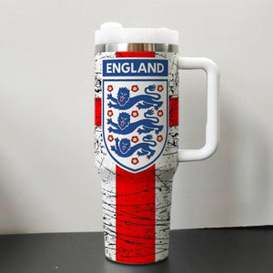 2026 World Cup National Team Travel Mug, 40oz Stainless Tumblr Car Mug,Steel Soccer Tumbler for Fans