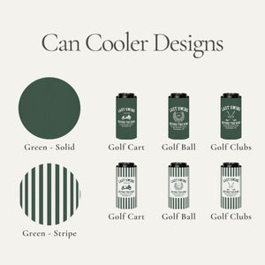 Golf Bachelor Party Can Coolers, Personalized Guys Weekend Trip Favors, Custom Drink Holder For Golfing Bach Scottsdale Vegas Palm Springs