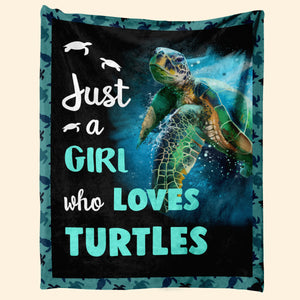 Turtle Blanket, Just A Girl Who Loves Turtles 3_7bd9e9af-39b4-47c3-8144-523ae86499cc.jpg