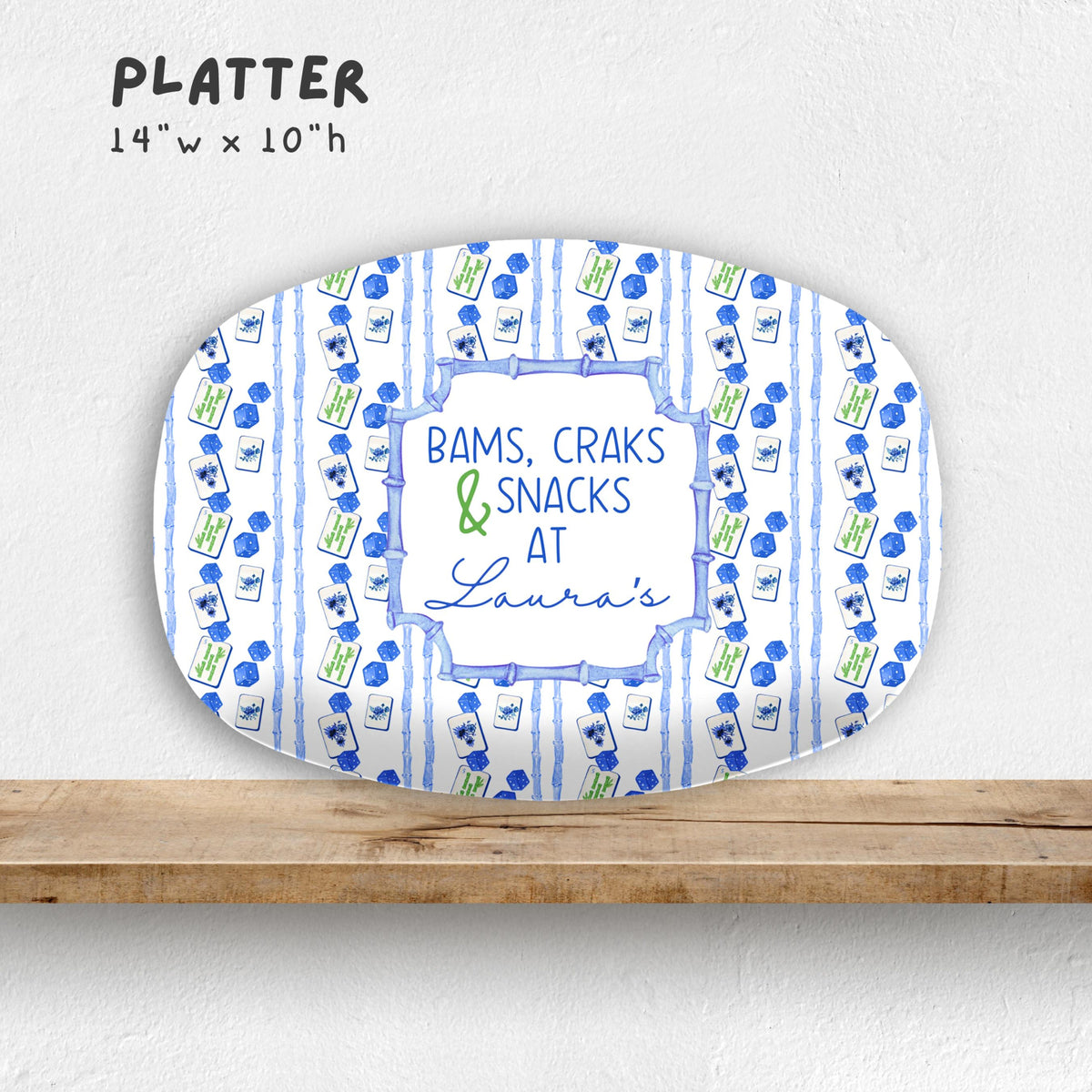 Mahjong Personalized Platter, Game Night, Mahjong Gifts, Mahj Girls Party Decor, Mahjong Dessert Plate 3_7f41436e-2cbe-44c8-974d-4e72c6aa7acc.jpg