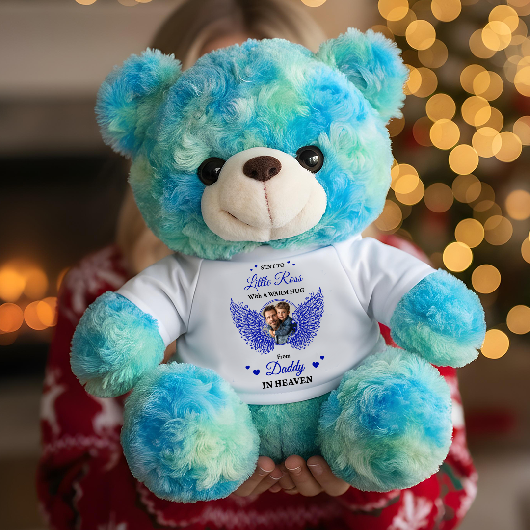 A Warm Hug Memorial - Personalized Memorial Teddy Bear