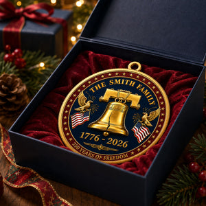 Family Pride Christmas Anniversary - Real 3D Raised Ornament