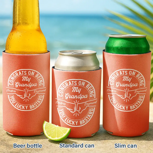 Congrats On Being My Brother Dad Grandpa - Personalized UV Printed Cup Cover - Gift For Family