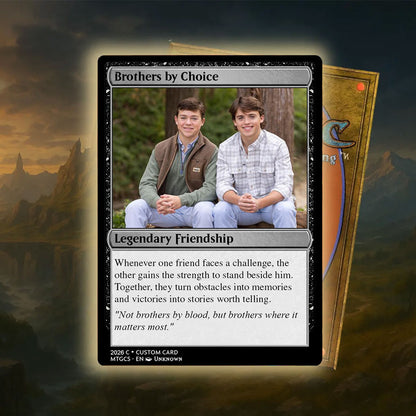 Some Friendship Transcend Species - Custom Trading Card