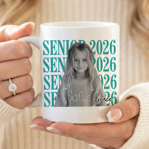 Senior 2026 - Personalized White Mug
