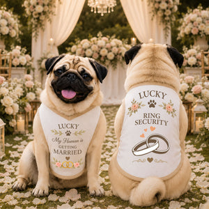 My Human Is Getting Married - Personalized Pet Suit