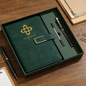 Custom Leather Journal for Business, Business Gifts, Corporate Gifts for Clients, Corporate Gifts with Logo, Personalized Notebook