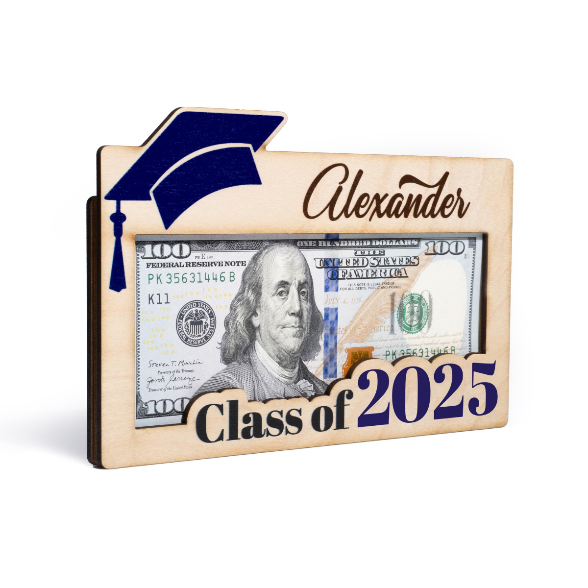 Graduation Money Holder Personalized, Graduation Gift, Class of 2025, High School Graduation, Gift for Graduates, High School Senior