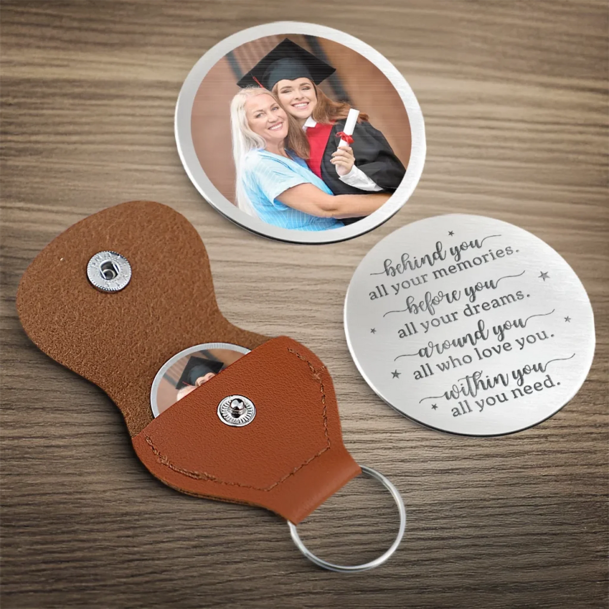 Before You All Your Dreams - Personalized Pocket Hug - Graduation Gift