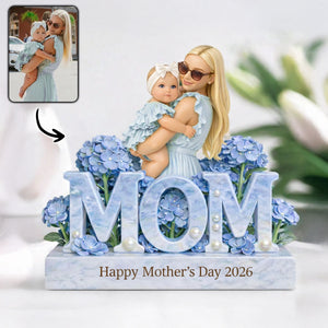 Floral Mom Keepsake with Photo - Personalized Mother Custom Shaped Acrylic Plaque 3_9bf31a13-a4e1-4cd1-b384-c3de8a804a06.jpg