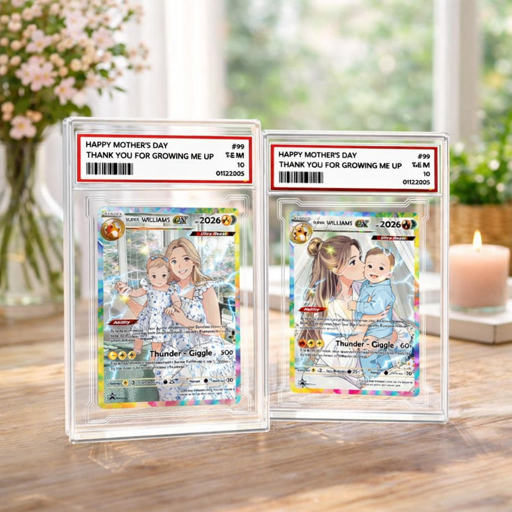 Personalized Mother's Day PKM Acrylic Block, Custom PKM Photo Acrylic Block, Mother s Day Gift, Gifts for Mom