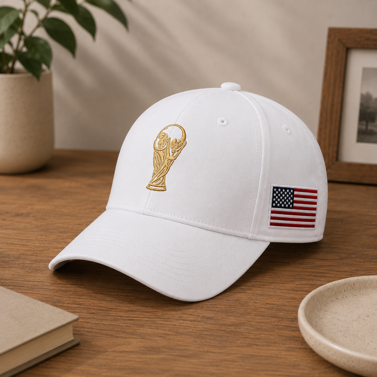Country Flag Embroidered Hat, Vintage Baseball Cap, World Soccer Fan Dad Hat, World Cup Inspired Hat