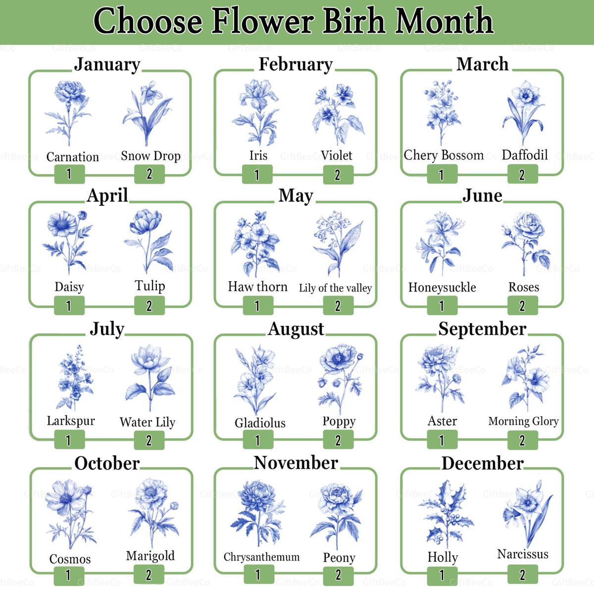 It Takes A Long Time To Grow An Old Friend, Custom Birth Flower Toile De Jouy, Personalized Ceramic Plate, Custom Gift for Best Friend