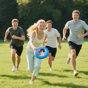 Custom Photo Frisbee, Personalized Plastic Frisbee, Perfect Gift For Outdoor Sports Enthusiasts, Unique Custom Photo Frisbee