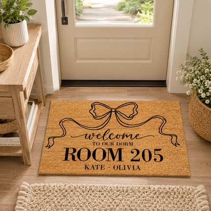 Welcome to Our Dorm Doormat, College Dorm Decor, High School College Dorm Decor, Roommate Sign, Back To School Gift, Graduation Gifts 3_a208bc08-c193-4e8b-aa41-677963842389.png